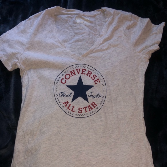 Converse Tops - NWOT Converse off white t-shirt
